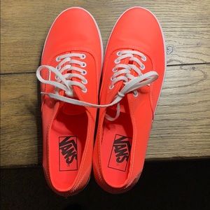 Vans shoes. Worn once. Just like brand new. Size 9